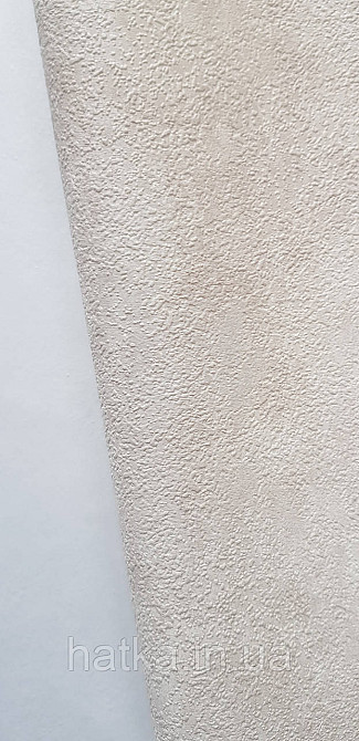 Шпалери вініл на флізеліні гарячого тиснення DUKA Selective 1.06x10 під штукатурку структурні щільні світло-коричневі 32651-4 Київ - фото 2