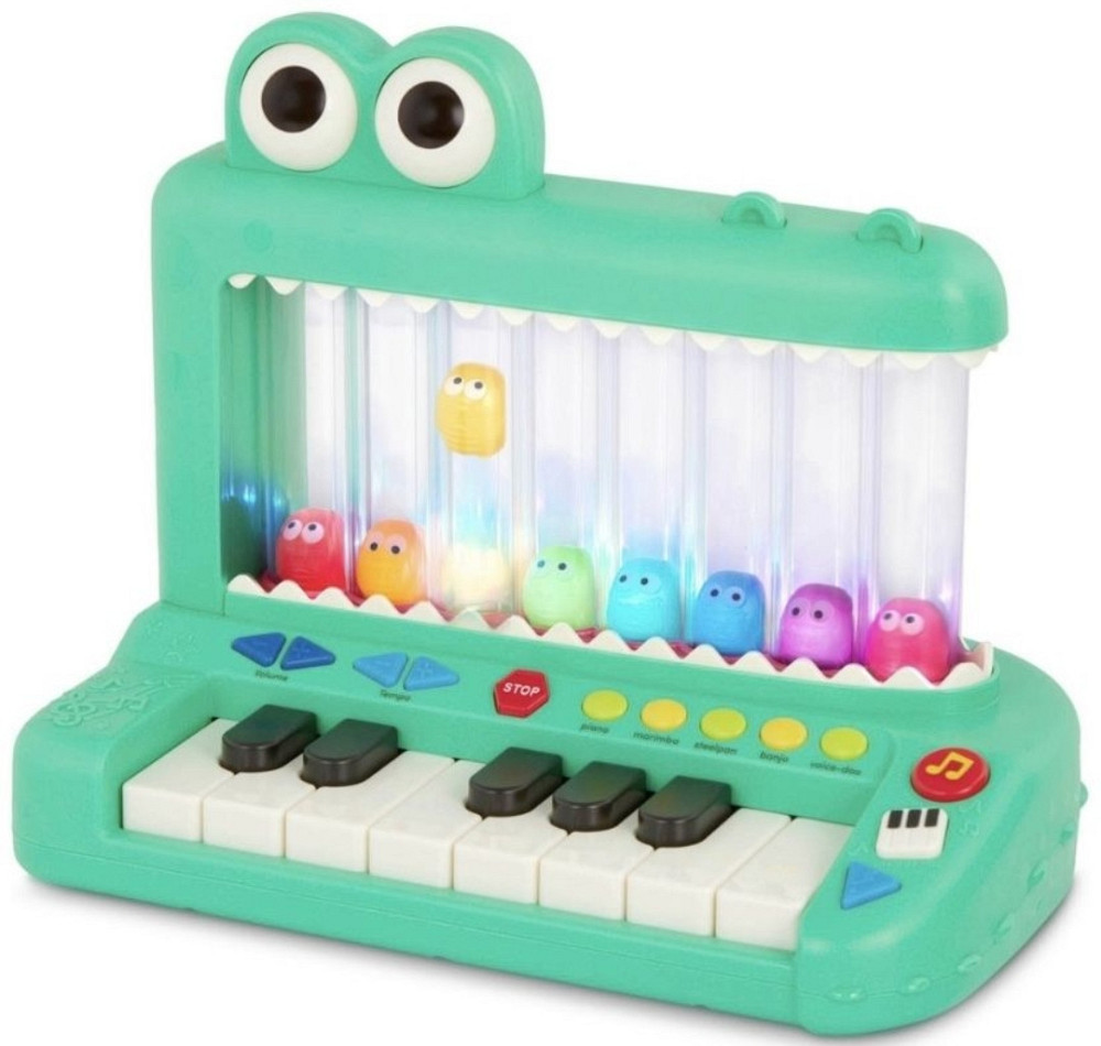 Іграшка-піаніно музична Battat Croco Pop Crocodile Крокофон гіппопофон. Харків - фото 7