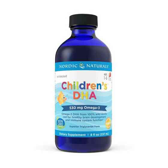 Children's DHA 530 mg Omega-3 (237 ml, natural strawberry) Луцк