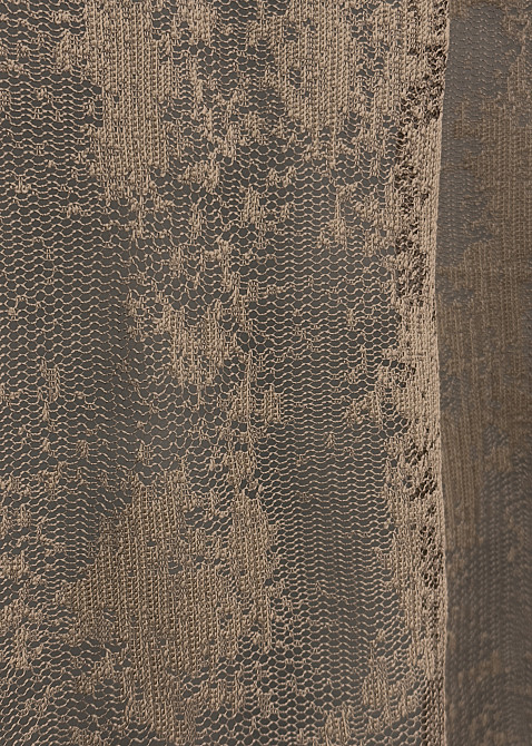 Тюль жакард, коллекція "Мармур Al-1", колір коричневий 1665т Київ - фото 4