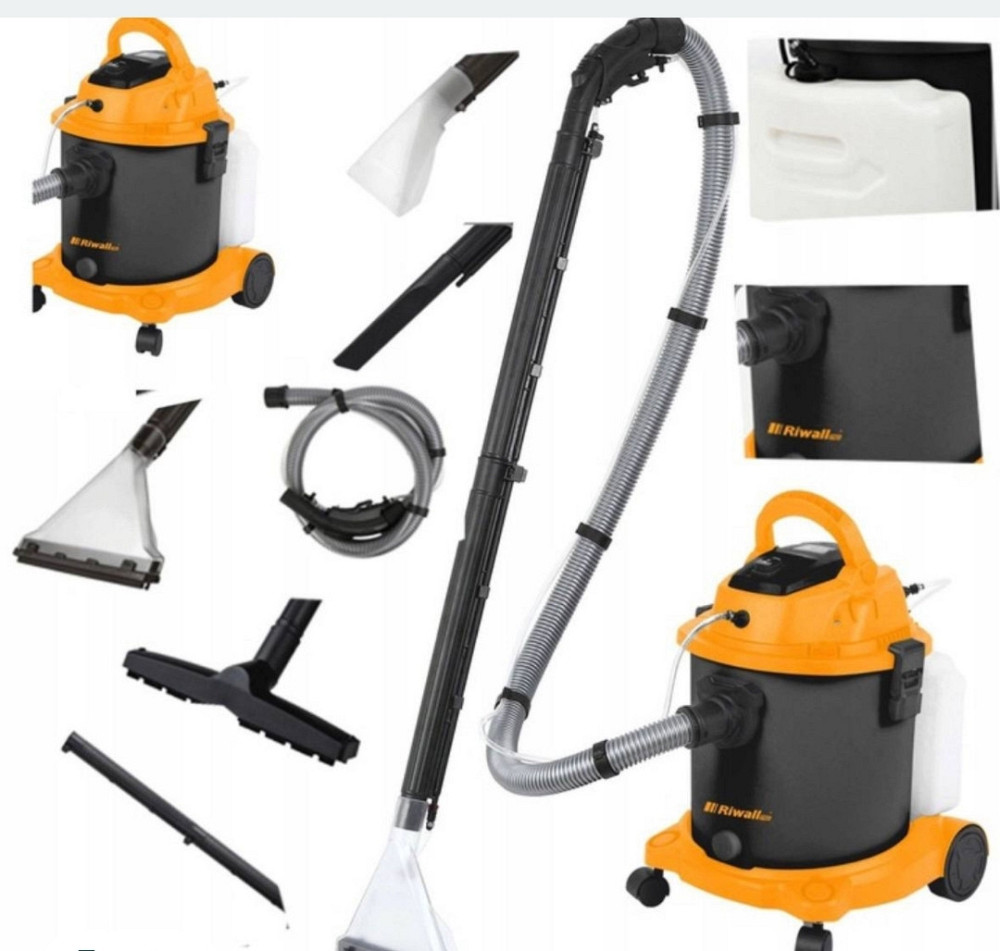 Пилосос миючий для оббивки, килимів Riwall Пылесос моющий 4в1. Харків - фото 6
