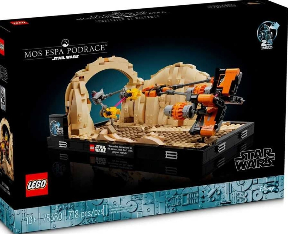 Новый Lego Star Wars 75380 Diorama гонка в Мосс Эспа Mos Espa Podrace. Киев - изображение 1