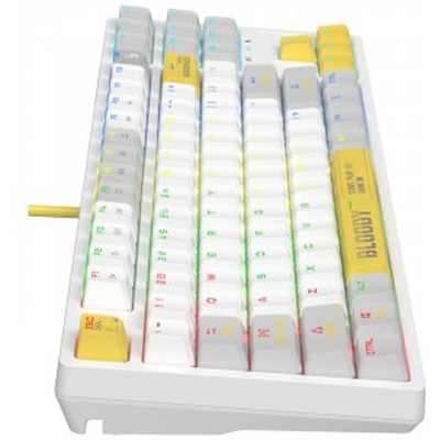 Клавиатура A4Tech Bloody S87 RGB BLMS TKL USB Energy White (4711421993708) Винница - изображение 11
