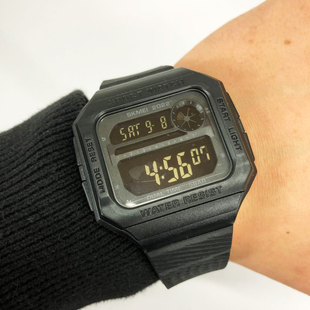 Мужские тактические военные часы SKMEI, Часы мужские спортивные с шагомером Защитные тактические ZJ-76 Львов - изображение 8