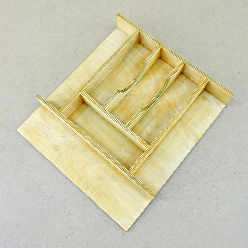 Лоток для столових приладів "Чаколі" ваніль Миколаїв - фото 3