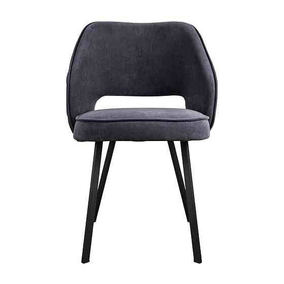 Стілець крісло м'який MarvelDesign Simple 54 прямокутні ніжки Сірий Київ