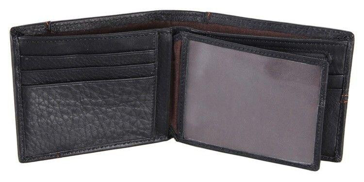 Гаманець чоловічий Vintage 14227 Чорний Київ - фото 7