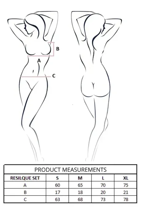 Комплект Passion RESILQUE SET white L Львов - изображение 9