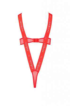Боди с открытой грудью KYOUKA BODY red S/M - Passion Sex Aura Киев