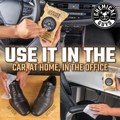 Автомобильная салфетка Chemical Guys LEATHER CLEANER WIPES (PMWSPI20850) Винница - изображение 4