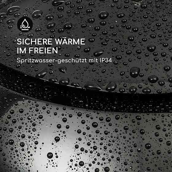 Інфрачервоний нагрівач Heat Guard Blackline 750/1500 Вт Carbon IP34 (Німеччина, читати опис) Рівне