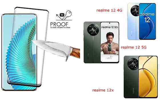Захисне скло HyperGlass Pro для realme 12 4G, realme 12 5G, realme 12x – максимальна чутливість та захист Київ