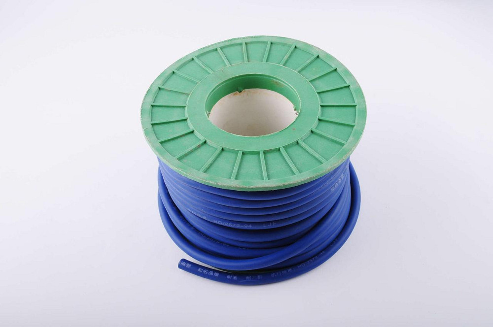 Шланг паливний Ø4mm, 20 метрів (гумовий, синій, на бухті) Мукачево - фото 1