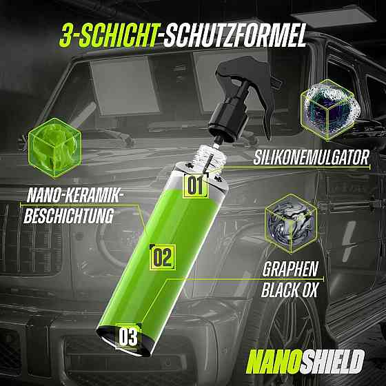 Набір для полірування автомобіля Badass Labs Nano Shield Луцк