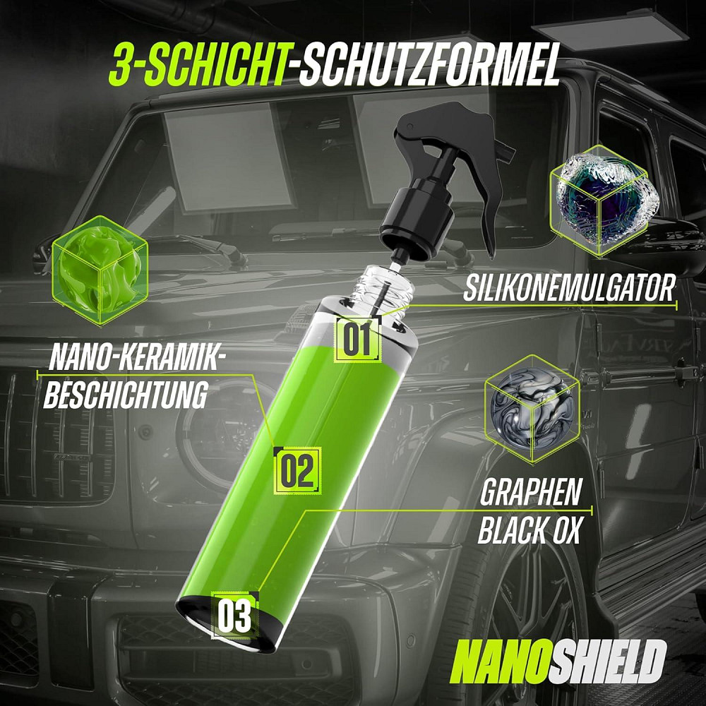 Набір для полірування автомобіля Badass Labs Nano Shield Луцк - изображение 6