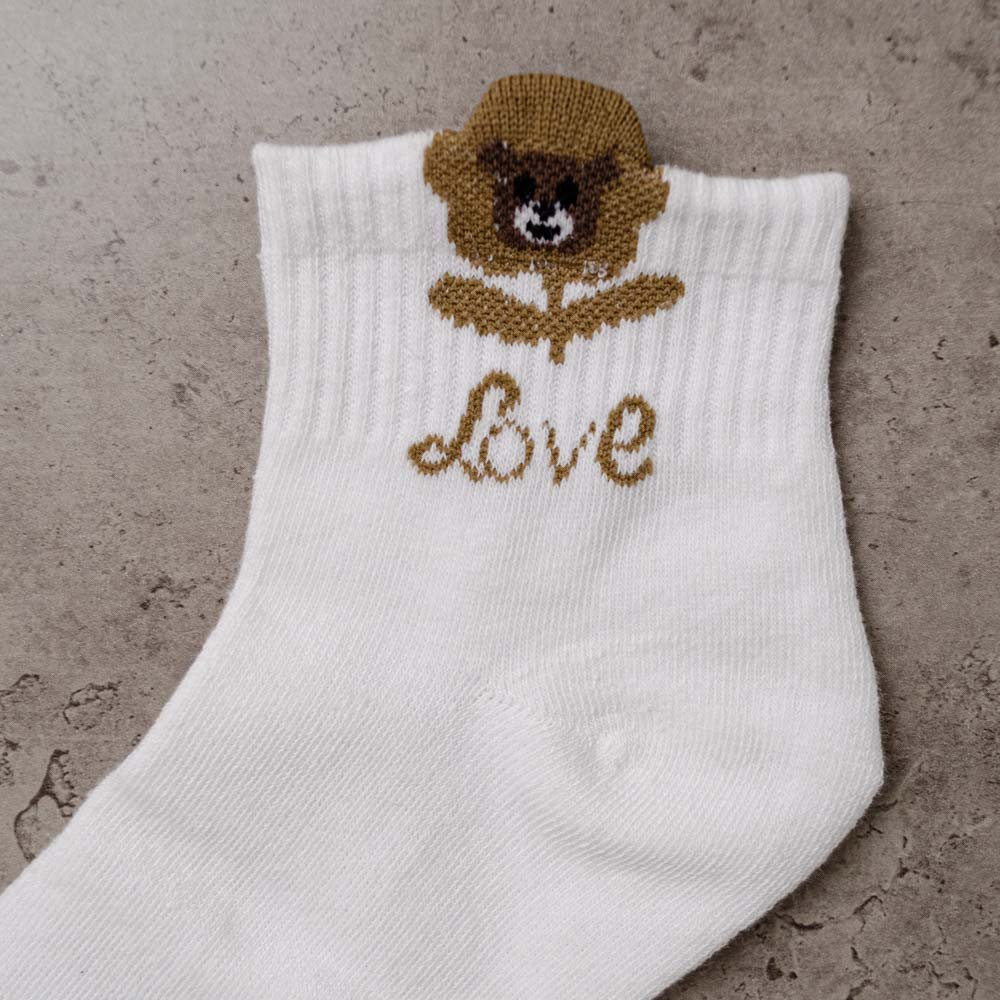 Набір шкарпеток жіночіх бавовняних 10 пар Youstar 087 Низькі 37-41 Білий Суми - фото 10