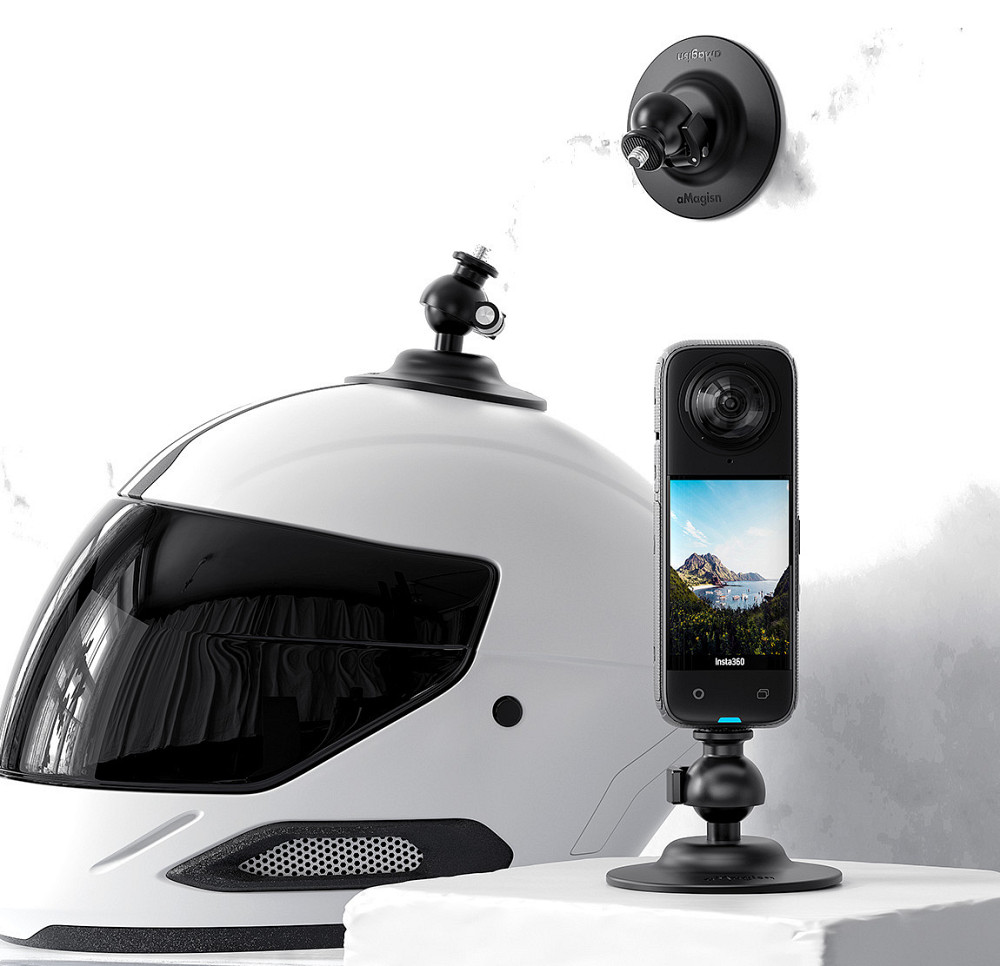 Кріплення для Insta360 на багаторазовій клейовій основі 1/4 aMagisn AM16-B Київ - фото 2
