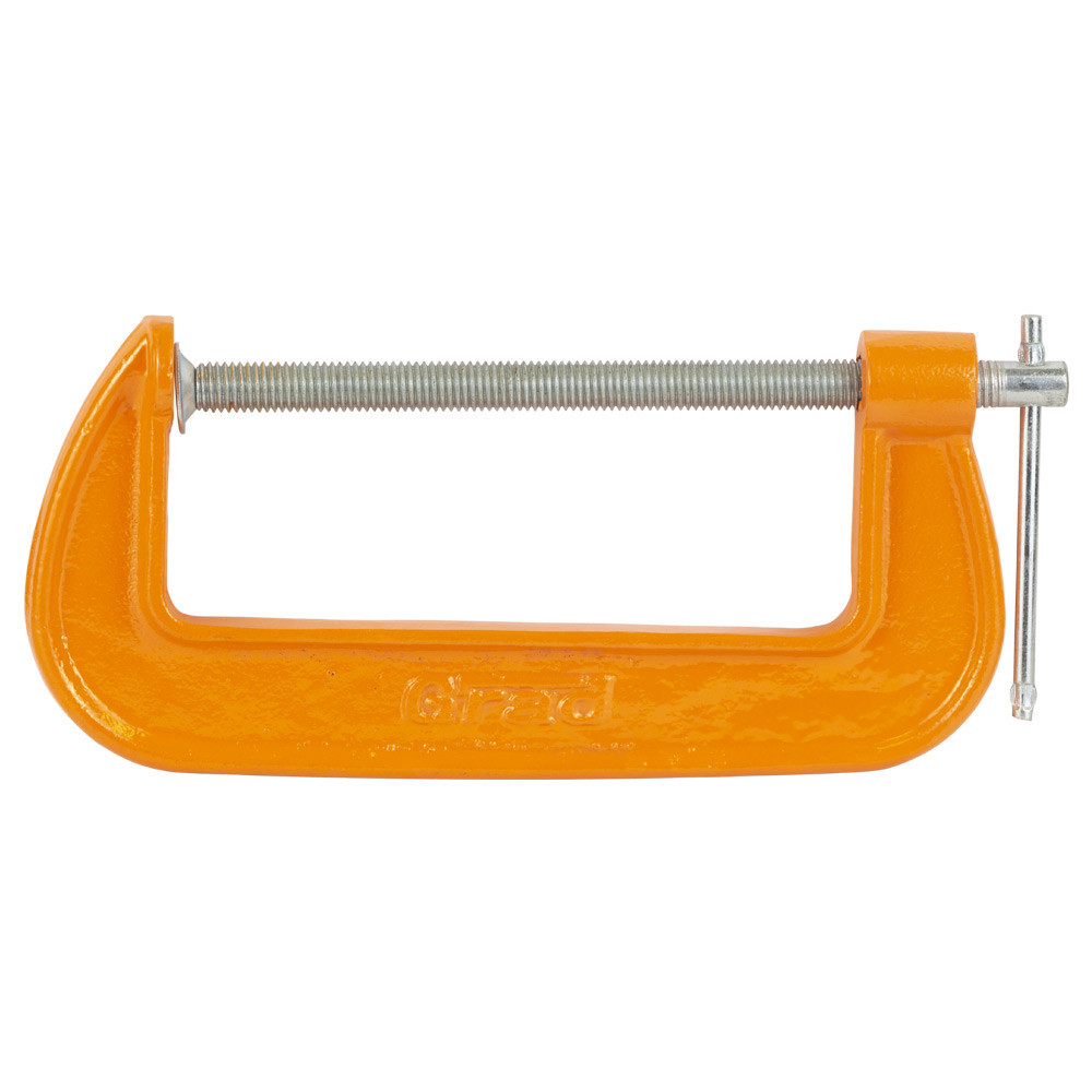 Струбцина столярная тип G 150мм GRAD (4241555) Ровно - изображение 1