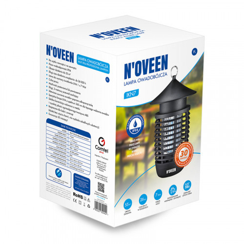 Уничтожитель насекомых уличный Noveen IKN7 IPX4 Днепр - изображение 8