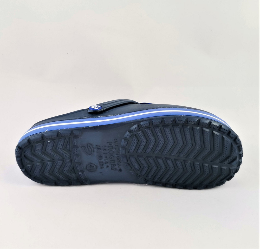 Чоловічі капці CROCS Сині Крокси Шльопанці (розміри: 44) Дніпро - фото 3