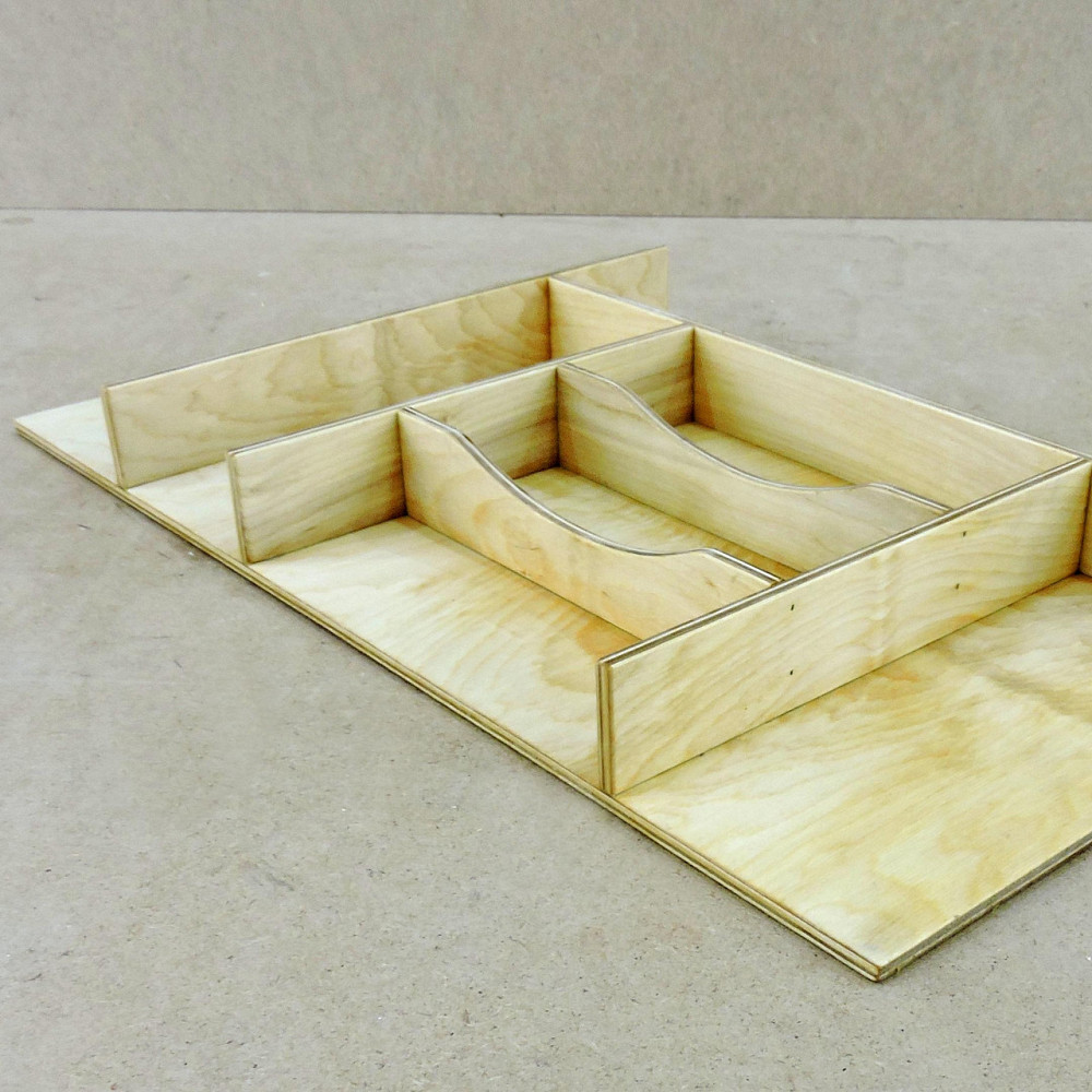 Лоток для столових приладів "Сальморехо" ваніль Миколаїв - фото 7