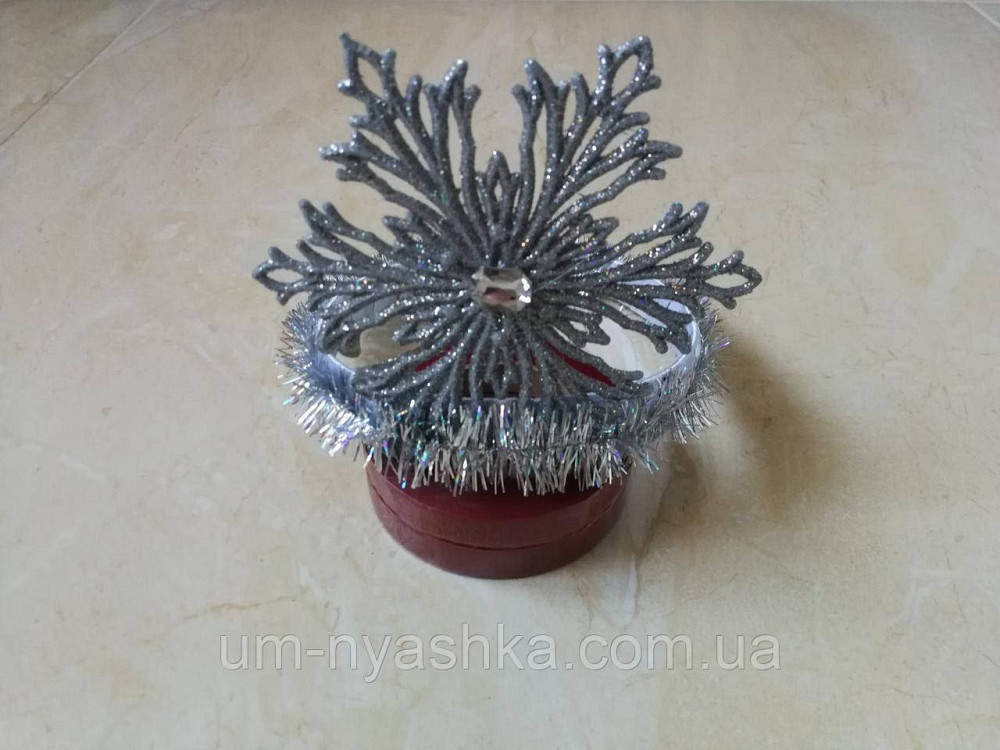 Обруч ободок Снежинка Звездочка Кривой Рог - изображение 6