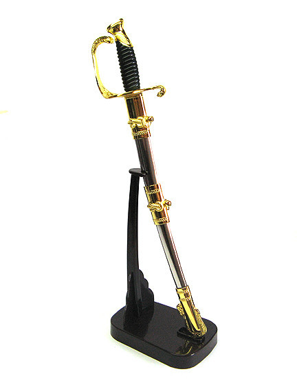 Шабля сувенірна на підставці Київ - фото 1