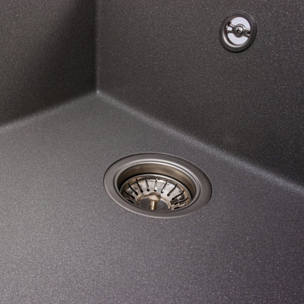 Гранітна мийка VALESO CALYPSO 7950 матова Сірий мусон Коломыя - изображение 6