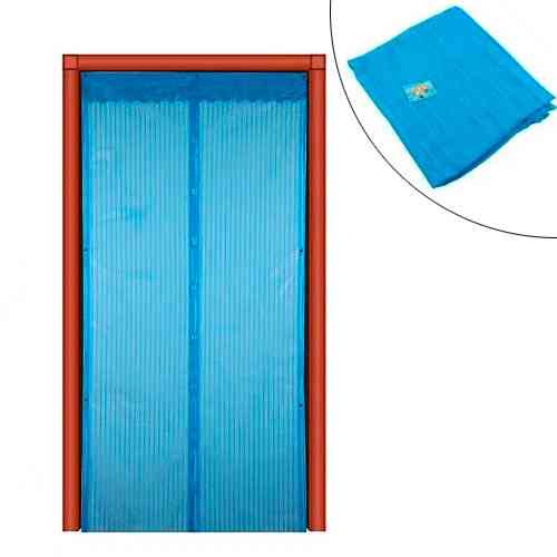 Дверна антимоскітна сітка на магнітах 100x210 см, москітна штора захист від комарів, пилу та тополиного пуху, легке кріплення без Київ