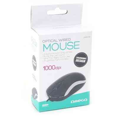 Мишка Omega OM-07 3D optical white (OM07VW) Вінниця