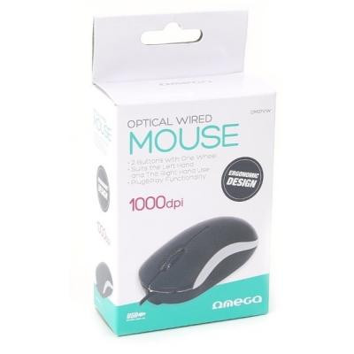 Мишка Omega OM-07 3D optical white (OM07VW) Вінниця - фото 4