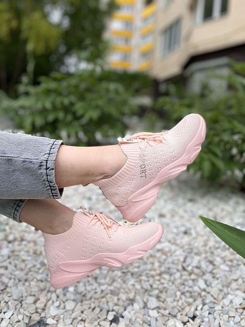 LB Сліпони жіночі LB 739-5 пудра (весна-літо, сітка) (4574) 36-41 Коломыя - изображение 10