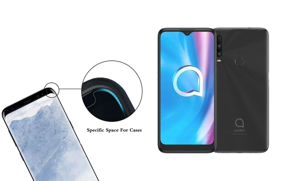 Захисне скло HyperGlass Pro для Alcatel 1SE light (4087U) – максимальна чутливість та захист Київ - фото 3