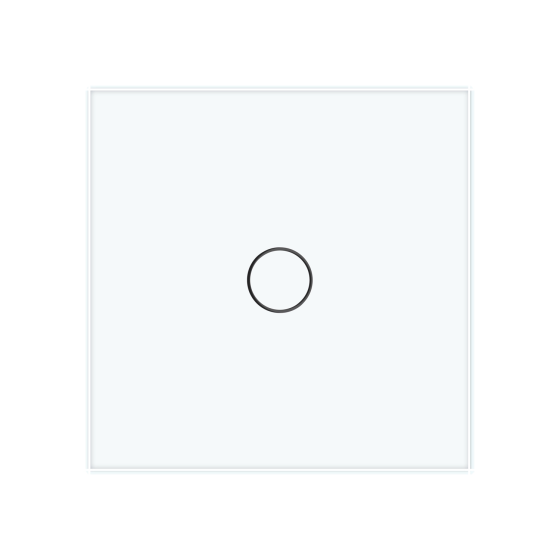 LIVOLO Комплект бездротовий сенсорний вимикач + розумний вимикач (реле) LIVOLO білий матове скл Коломыя