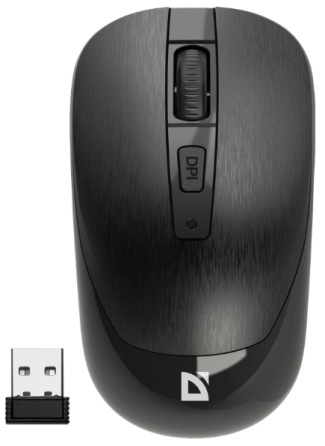 Миша Defender Wave MM-995 Wireless BLACK (52995) (6918379) Київ