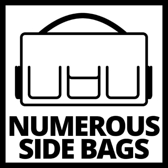 Якісна сумка Einhell Bag 56/29 : вантажопідйомність до 25 кг (4530078) Київ