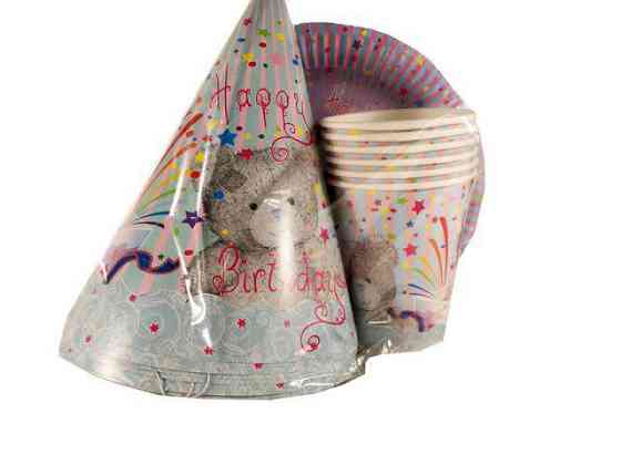 Набор бумажной посуды №19 "Мишка!" 6шт Харків