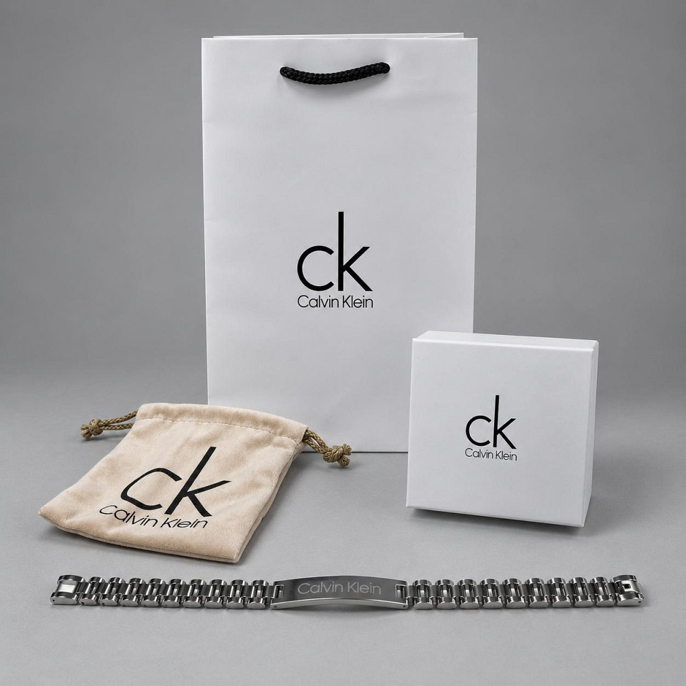 Мужской браслет на руку Calvin Klein из нержавеющей стали (30119) Киев - изображение 2