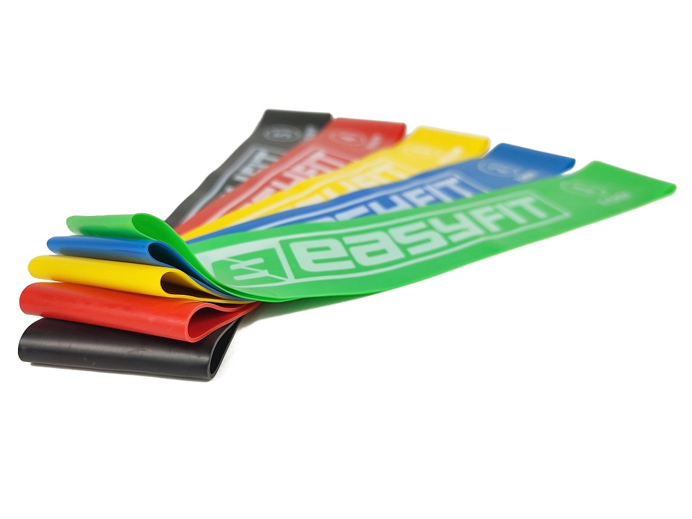 EasyFit Гумові кільця для фітнесу EasyFit набір 5 шт Коломыя - изображение 6