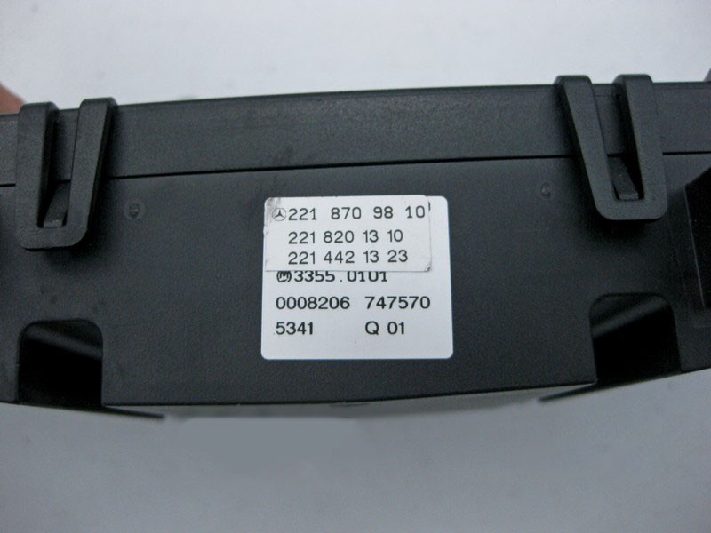 Mercedes-Benz  A2218709810 Блок керування кліматом S-Class W221 CL C216 Одеса - фото 5