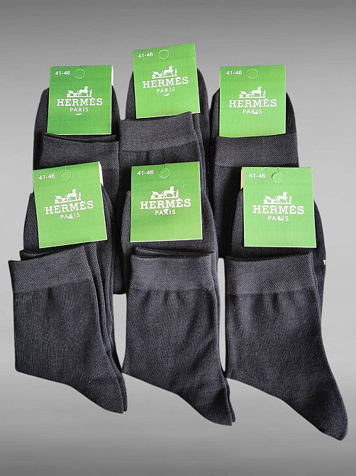 Шкарпетки чоловічі якісні з бавовни. По 5 шт. в упаковці. Розмір 41-46 Київ - фото 5