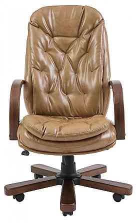 Офісне Крісло Керівника Richman Venice Titan Cream Wood М2 AnyFix Кремовий Київ