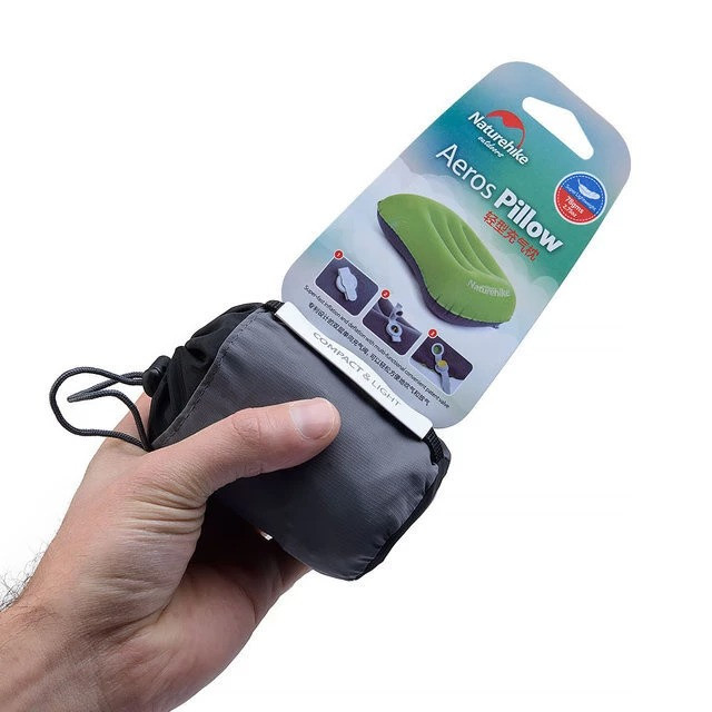 Подушка надувна Naturehike Ultralight TPU NH17T013-Z, помаранчева Рівне - фото 3