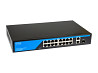 PoE комутатор 16 портів SEVEN P-73216G-SFP (POE: 16, UP: 2G+1SFP)