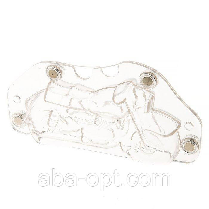 Форма полікарбонатна для шоколаду 3D "Мотоцикл" 21 х 3 х 10 см (шт) Одеса - фото 1