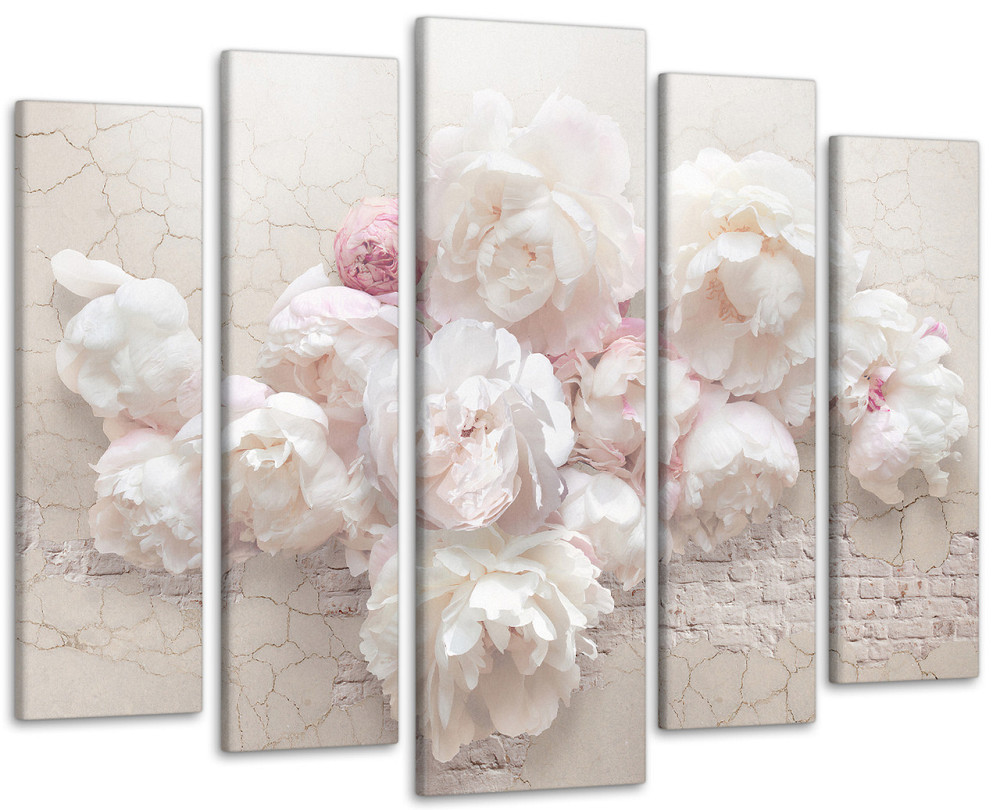 Модульная картина Цветы Пионы Art-260_5 ( 80х118см ) 105x150 см Киев - изображение 1