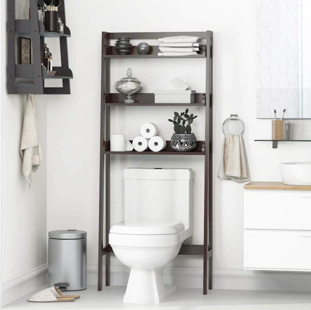 Стеллаж над унитазом 