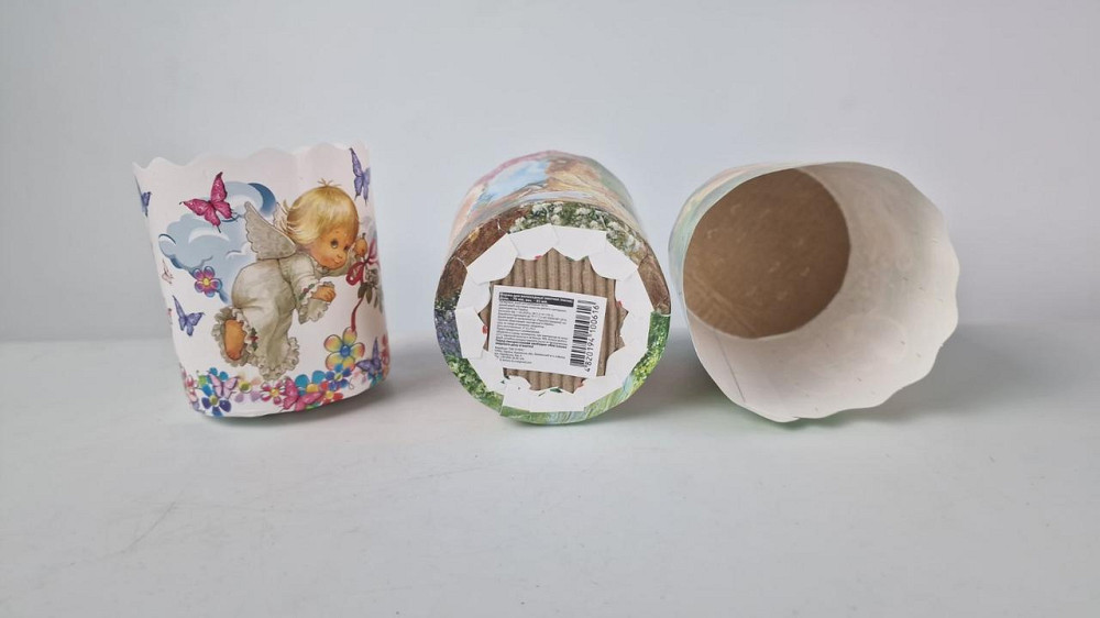 Форми для Пасок 150 гр d70 h85 Асорті 50 шт/пач. Харків - фото 2