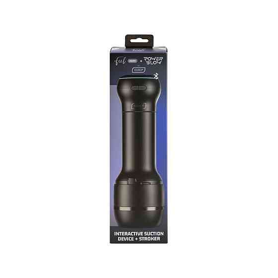 Мастурбатор-ротик Kiiroo Feel Mouth с всасывающей интерактивной насадкой PowerBlow Combo Set Sex Aura Киев