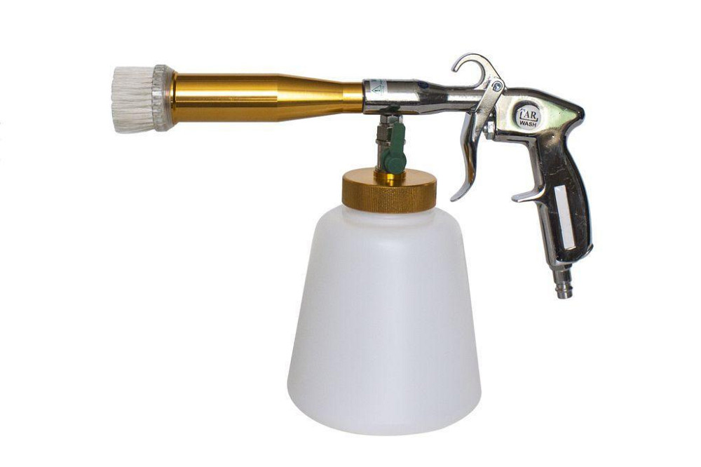 Пістолет пневматич.''Tornado''для хімчистки а/м з мідною трубкою подачі миючого ср-ва і щіткою-насад Одеса - фото 2